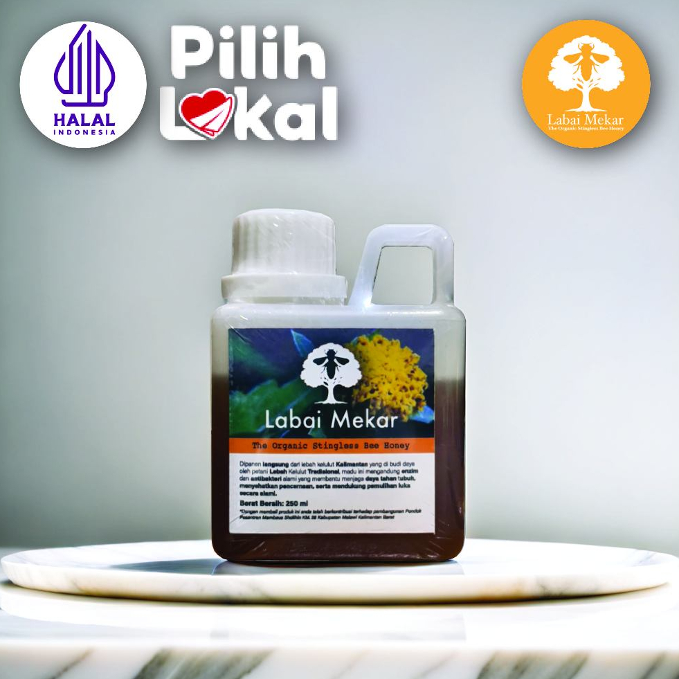 

LABAI MEKAR - Madu Kelulut Kalimantan Organik Tradisional 100% Murni
