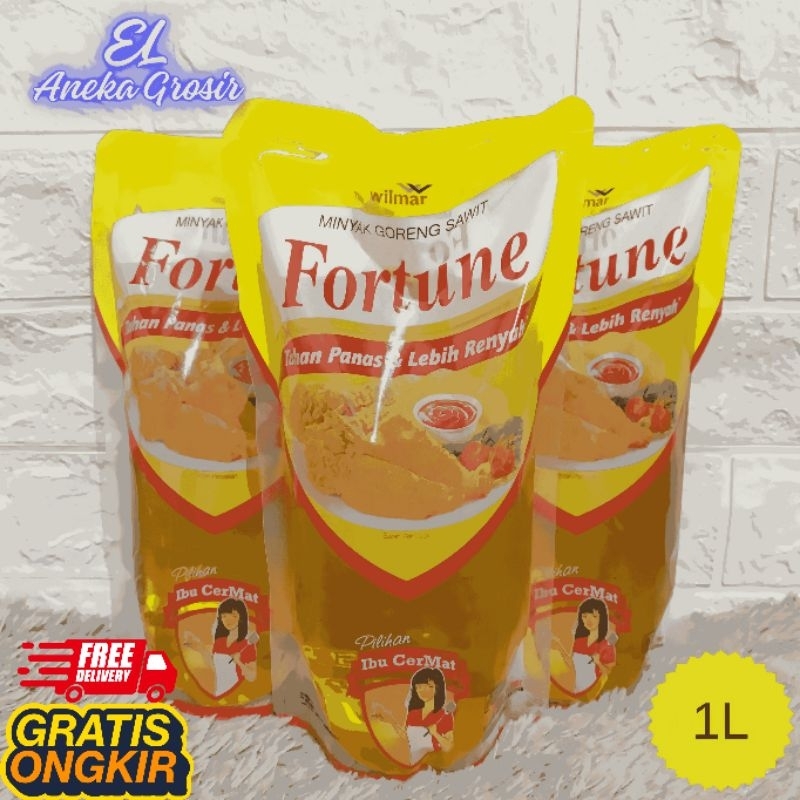 

Fortune Minyak Goreng Sawit Pouch (1 Liter)