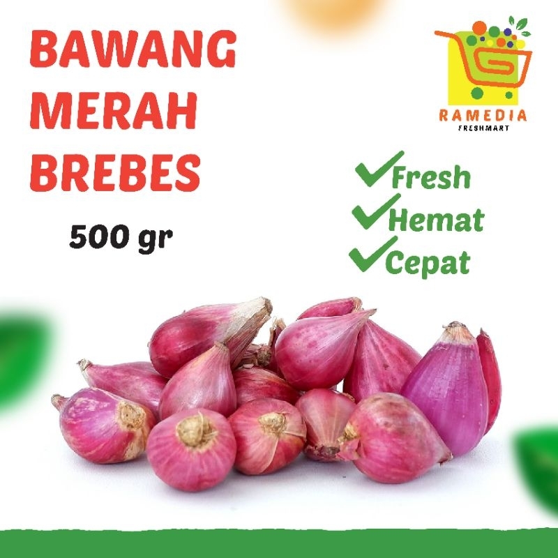 

BAWANG MERAH BREBES | 500 GR | KUALITAS PILIHAN