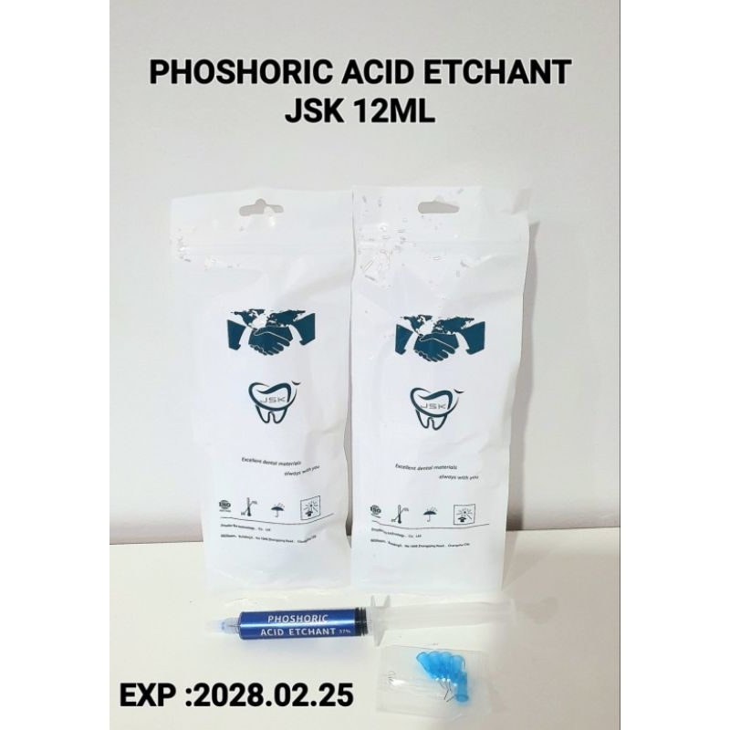 

DENTAL ETCHING GEL GIGI ETSA ETCHA SUNTIK ETCH JSK ISI 12ml SYIRINGE
