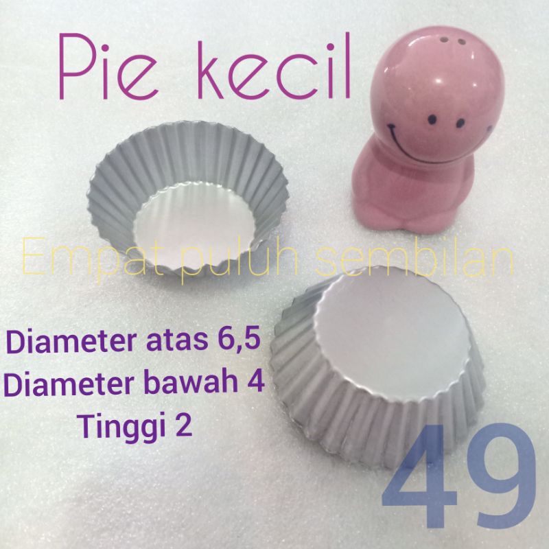Grosir Cetakan pie aluminium press surya - cetakan kue pai bali - quiche mini