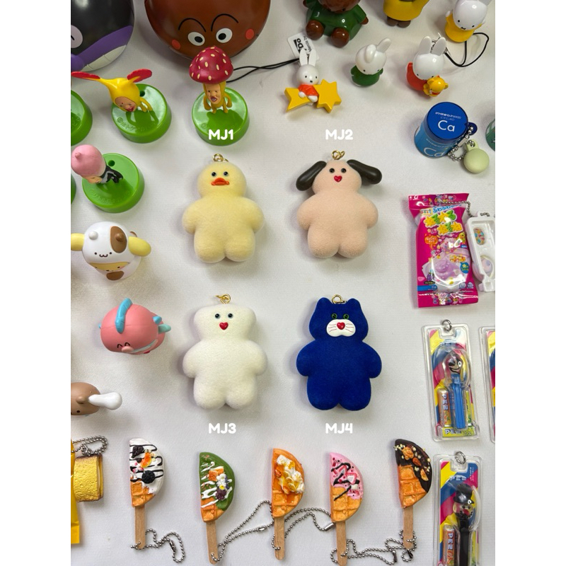 mojojojo keychain gacha - gantungan velvet/beludru gacha