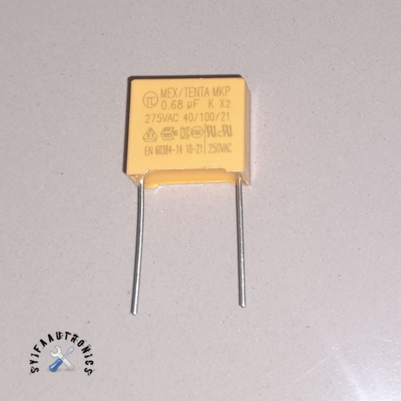 Kapasitor Capacitor MKP 684 684J275 680nF 275V