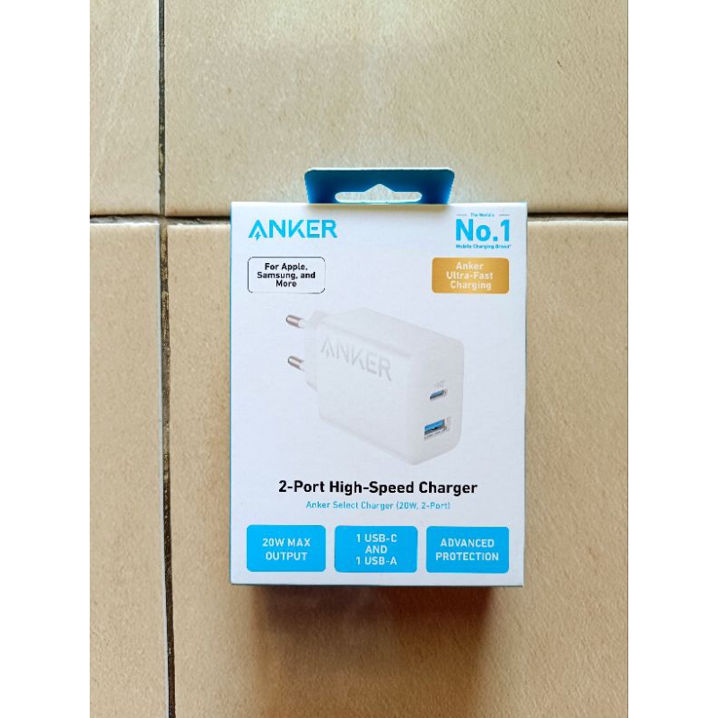 adaptor charger original anker