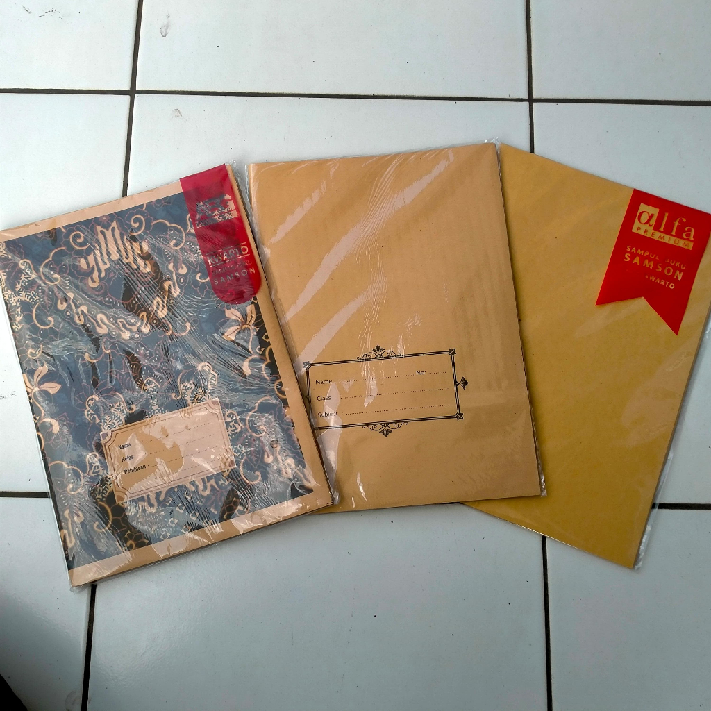 

20 lembar Sampul coklat Buku Tulis 32,38,58,100 lembar murah Sampul Buku kwarto a5 Murah
