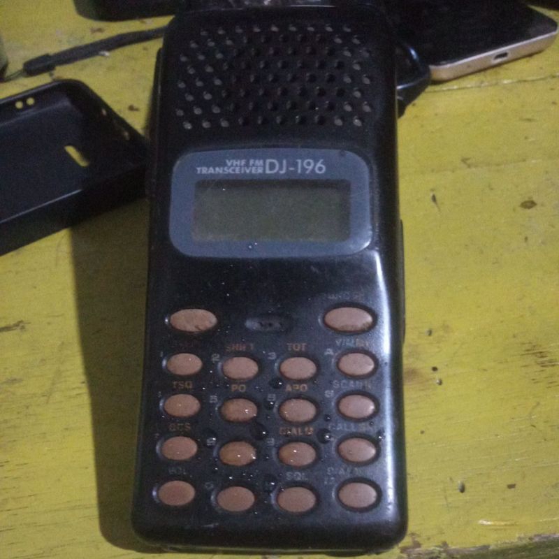 ht alinco dj 196 bekas hidup