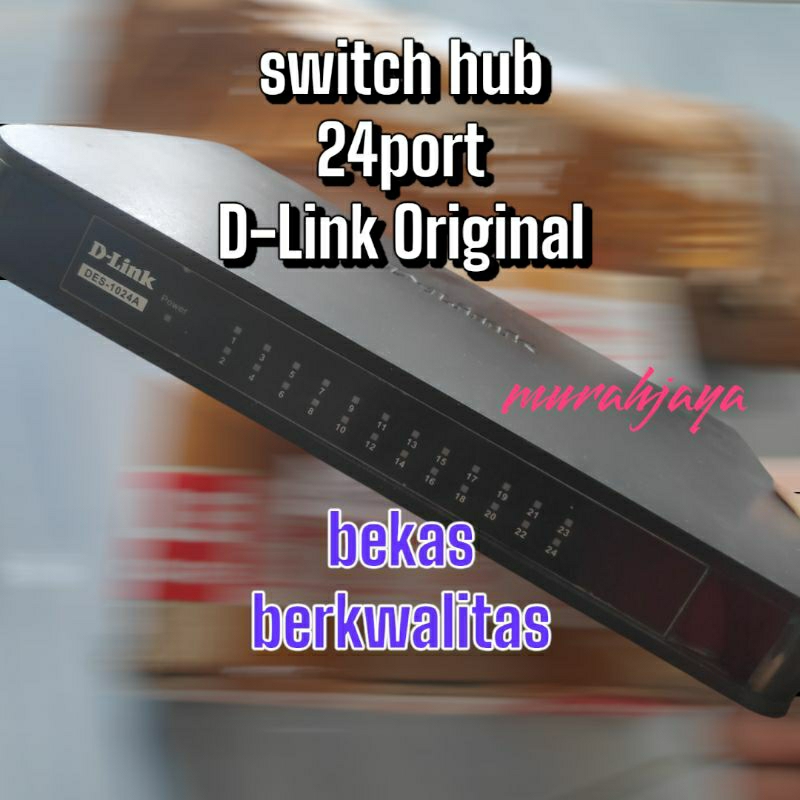 switch hub 24 port d link