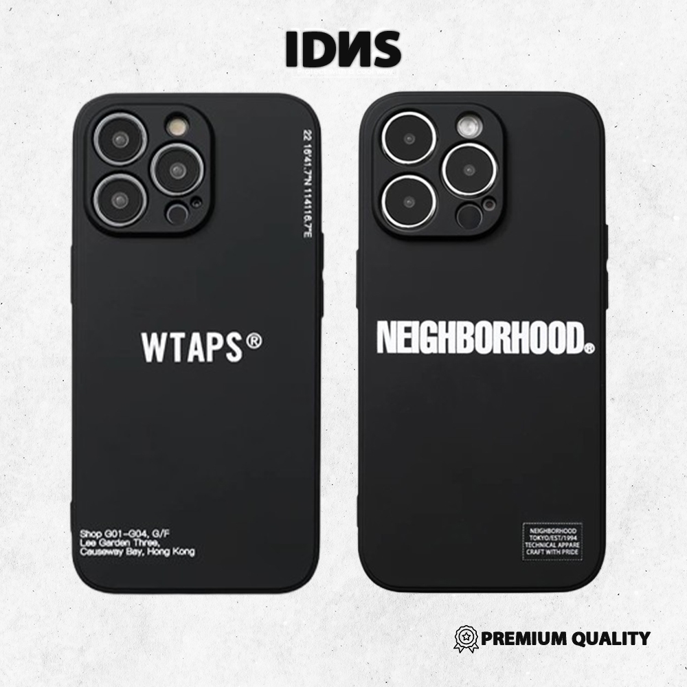 IDNS Softcase Neighborhood / Wtaps 05 Casing Iphone 11 Pro Max | 12 Pro Max | 13 Pro Max 14 Pro Max 