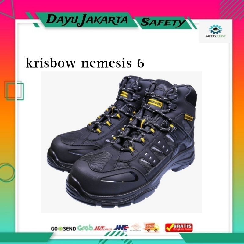 Sepatu safety Krisbow Nemesis original