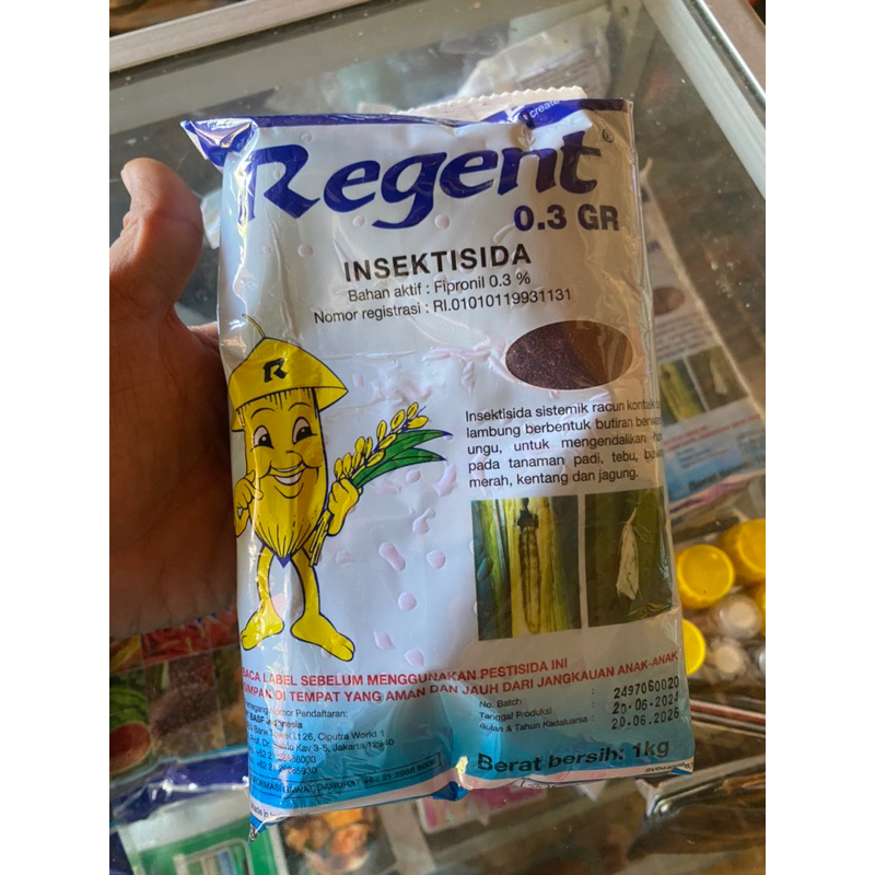 INSEKTISIDA REGENT 0.3GR BUBUK KEMASAN PABRIK 1kg