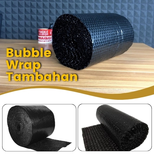 

Extra Bubble Wrap Buble Babel Wrap Tambahan Bublle BubleWrap Hitam Tebal Tipis