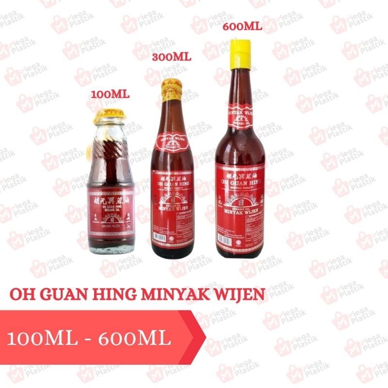 

OH GUAN HING MINYAK WIJEN (100ML - 600ML)