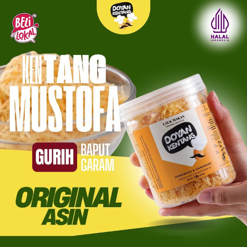 

DOYAN KENTANG - Kentang Mustofa Toples 170 gram
