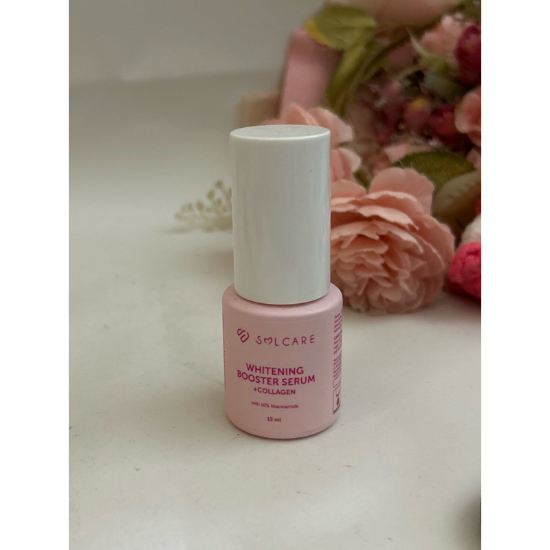 Solcare Whitening Booster Serum + Collagen (preloved)