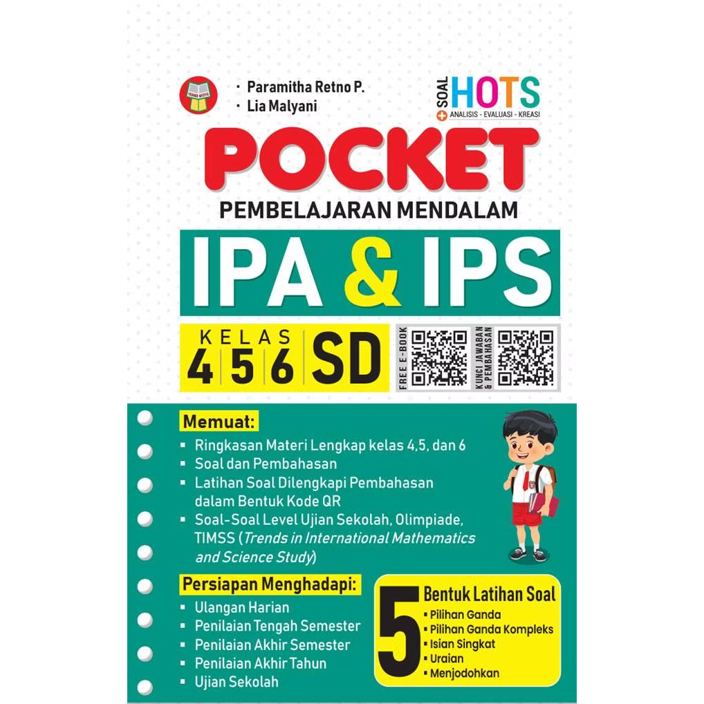 Gramedia Cirebon - Pocket IPA & IPS SD Kelas 4 5 6