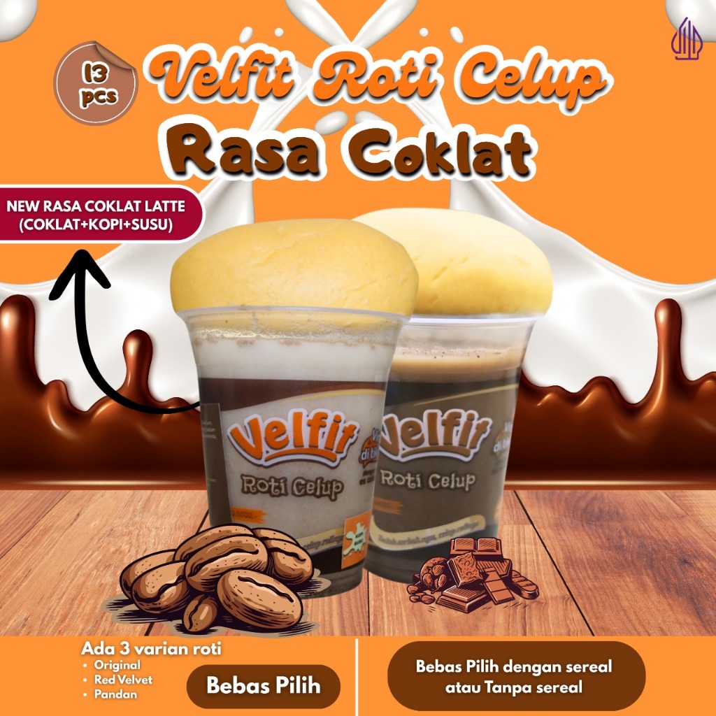 13 CUP VELFIT RASA COKLAT UNTUK SARAPAN SEHAT DIRUMAH