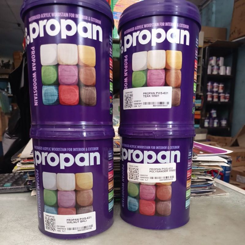 PROPAN WOODSTAIN PWS-631 waterbassed