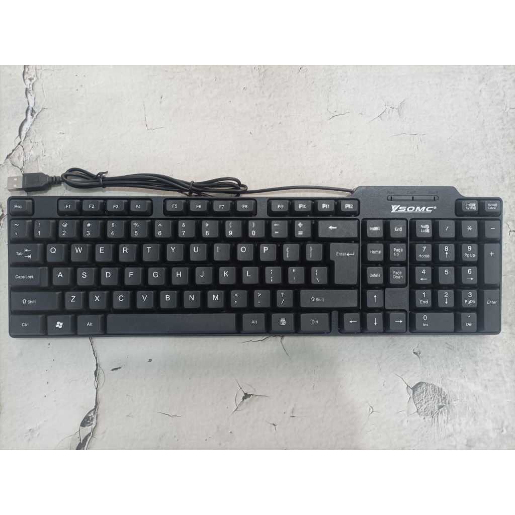 Keyboard Kabel USB Ysomc T000