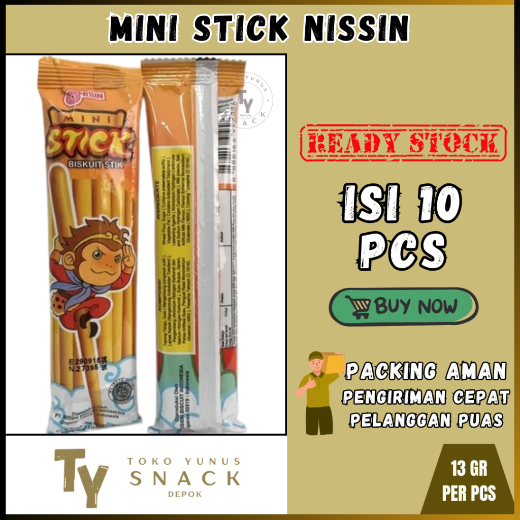 

NISSIN MINI STICK PACK ISI 10 PCS @13GR