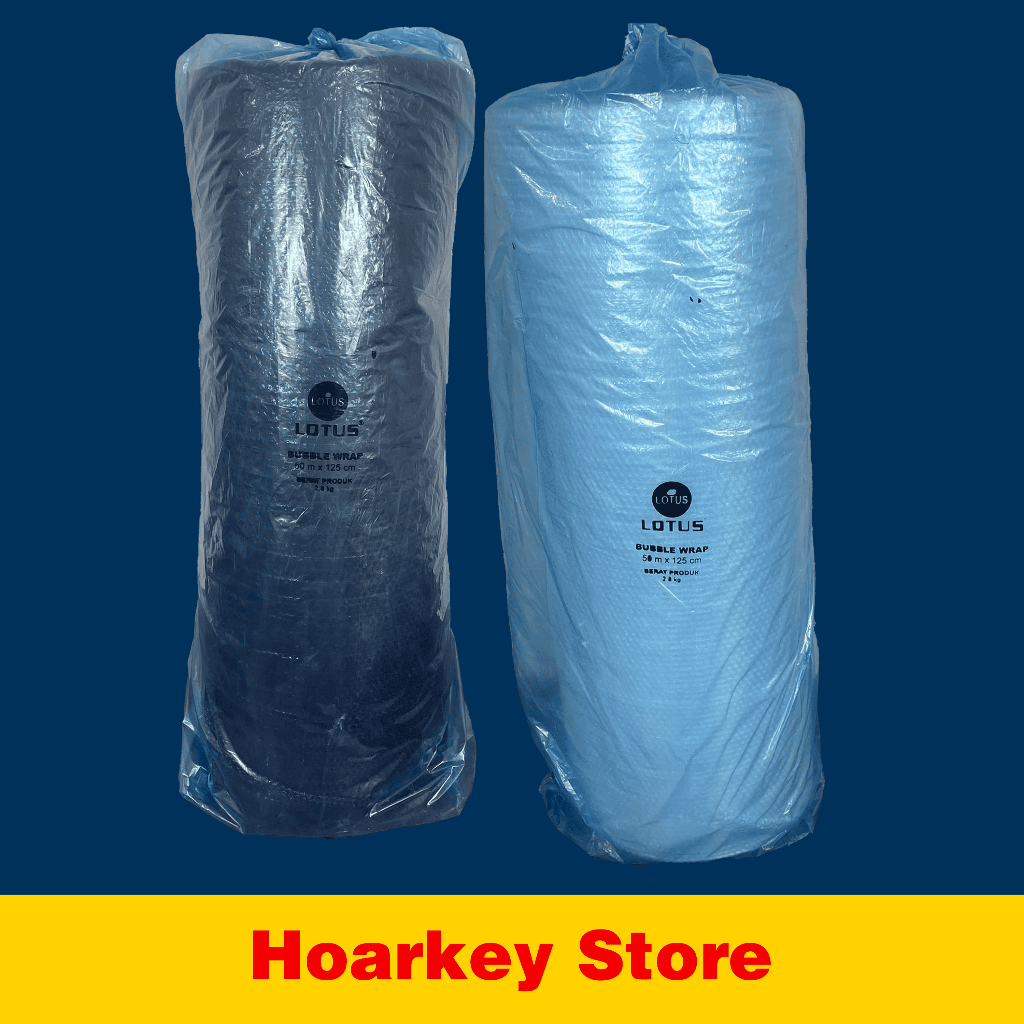 

Lotus Bubble Wrap 2,8kg 125cm x 50m - 1 Roll (Hitam/Putih)