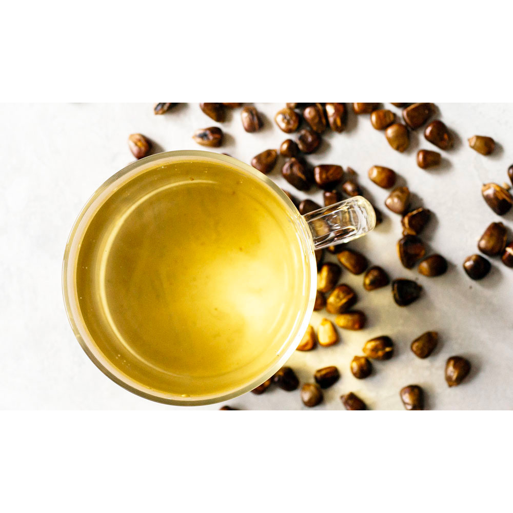 

Korean Roasted Corn Tea / Oksusu Ca / Oksoo soo cha / Perendah Gula Diabetes Teh Jagung Panggang 100gr