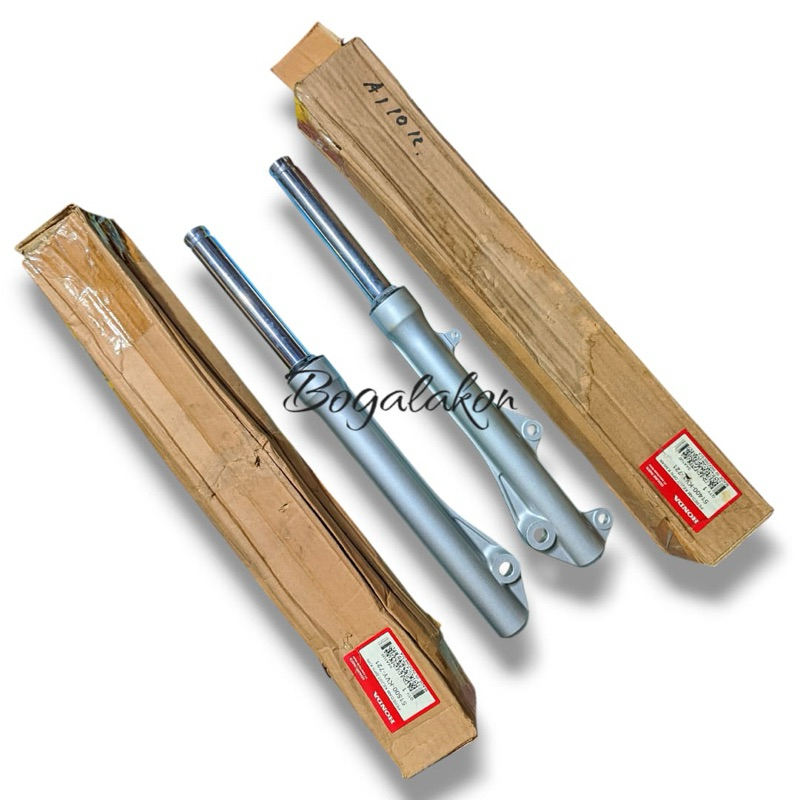 Shock skok depan assy beat karbu gen 2 scoopy karbu sepasang original ahm