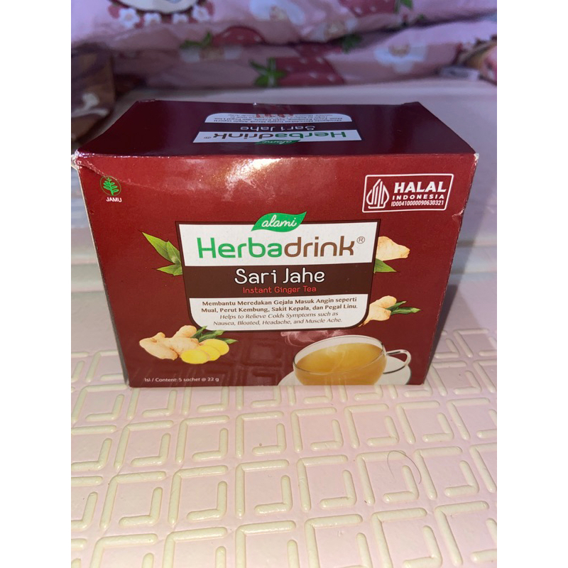 

Herba Drink sari jahe