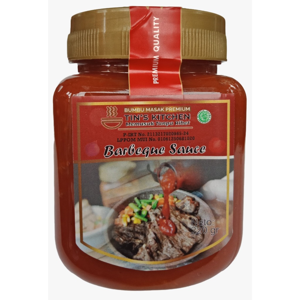 

Barbeque Sauce Tins Kitchen Saus Barbequ Premium Ukuran 220gr Saus Homade Berkualitas