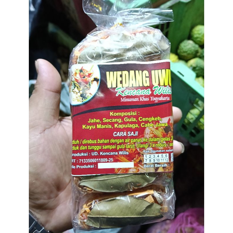 

jamu wedang uwuh,jamu komplit isi 5 Bks