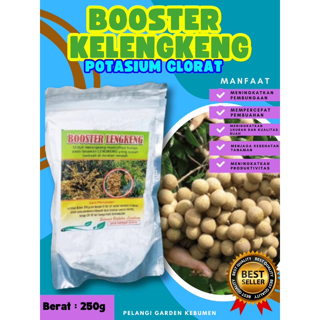 DIJAMIN ASLI  Booster Kelengkeng Kcl03, Booster Kelengkeng Kclo 3 Murni, Booster Kelengkeng Kclo 3
