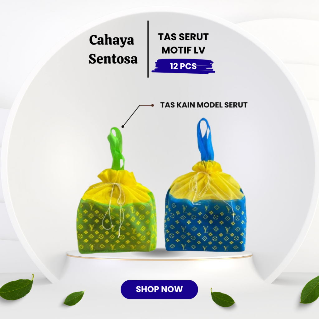 

Tas Hajatan Spunbond Dus Nasi Motif LV Isi 12 pcs - Serut Jahit