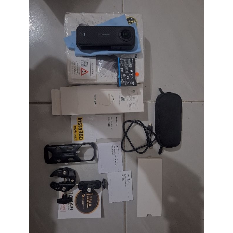 insta 360 x4 second seperti baru