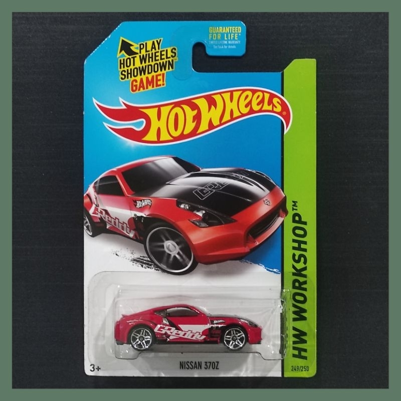 Hotwheels Original NISSAN 370Z GReddy warna merah Rare item