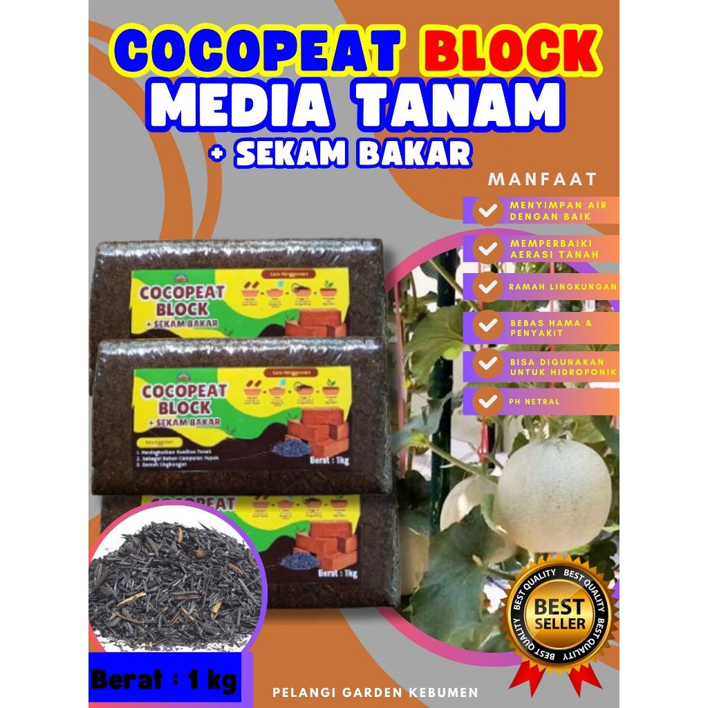 TERLARIS  Cocopeat Campur, Cocopeat Cod, Cocopeat Cabai