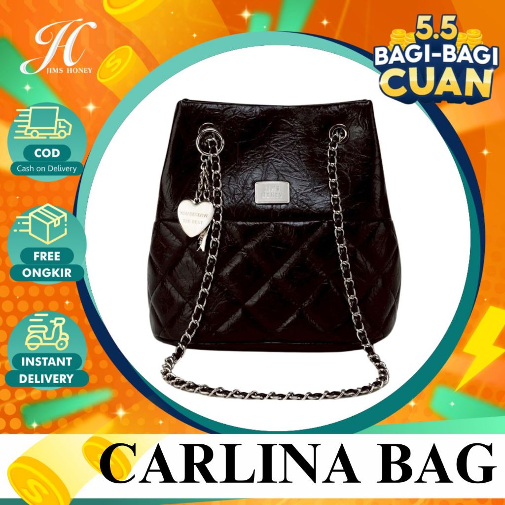 JIMS HONEY FOREVER CARLINA BAG Tas Selempang Wanita Slingbag Cewek Jimshoney Trendy Elegan