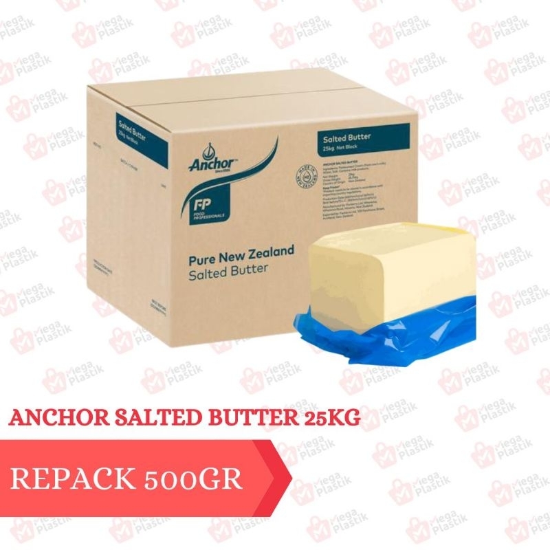 

ANCHOR SALTED BUTTER 500gr(REPACK)