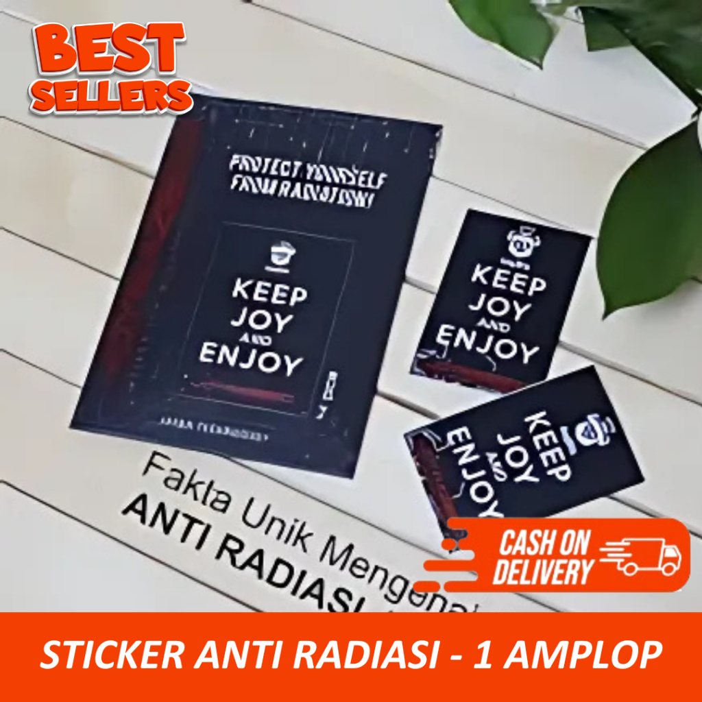 

Sticker Anti Radiasi - 1 Amplop Isi 4 Sticker - Stiker Pelindung Radiasi, Anti EMF, Perisai Smartphone Sehat