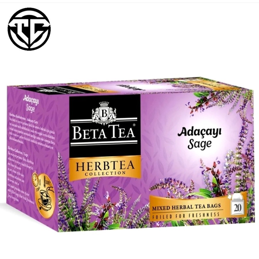 

| TURKISH HERB TEA | SAGE | ADACAYI | BETA TEA | TEA BAG | 20 SACHET |