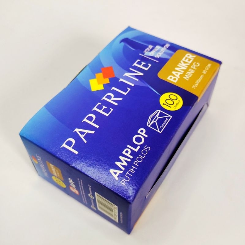 

AMPLOP PAPERLINE BANKER MINI PG 70X110 - 80GSM ( 1 PAK ISI 100 )