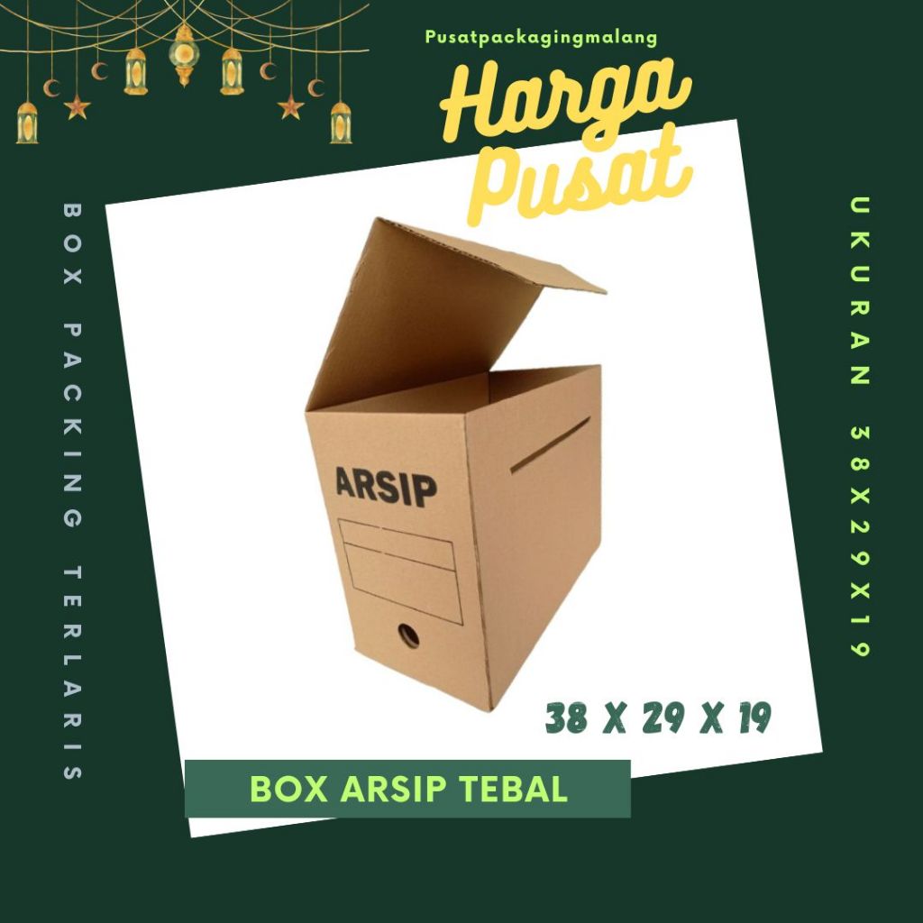 

Box Arsip Print Tebal 38x19x29 Coklat Kardus Arsip Packing/polos/Arsip/File/filebox/arsipbox/ box Dokumen
