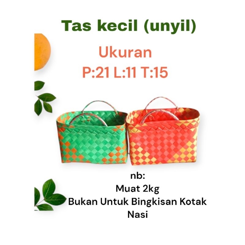 

TAS souvenir PREMIUM Tas anyaman plastik murah untuk berkat hampers
