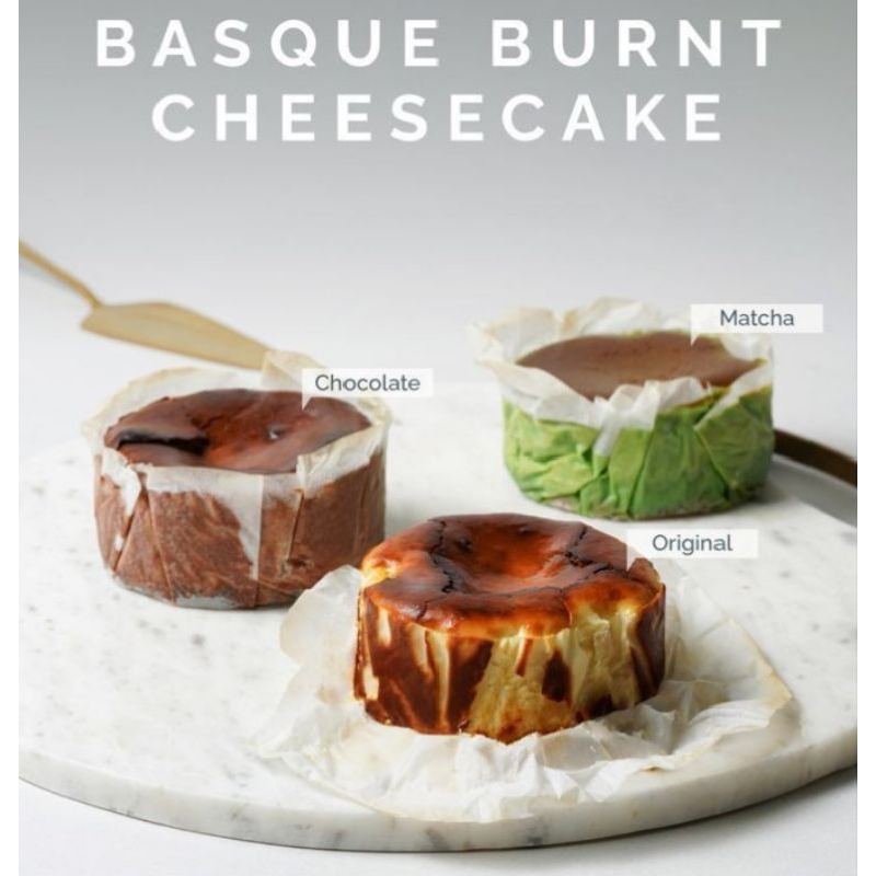 

burnt cheese cake cokelat cicini
