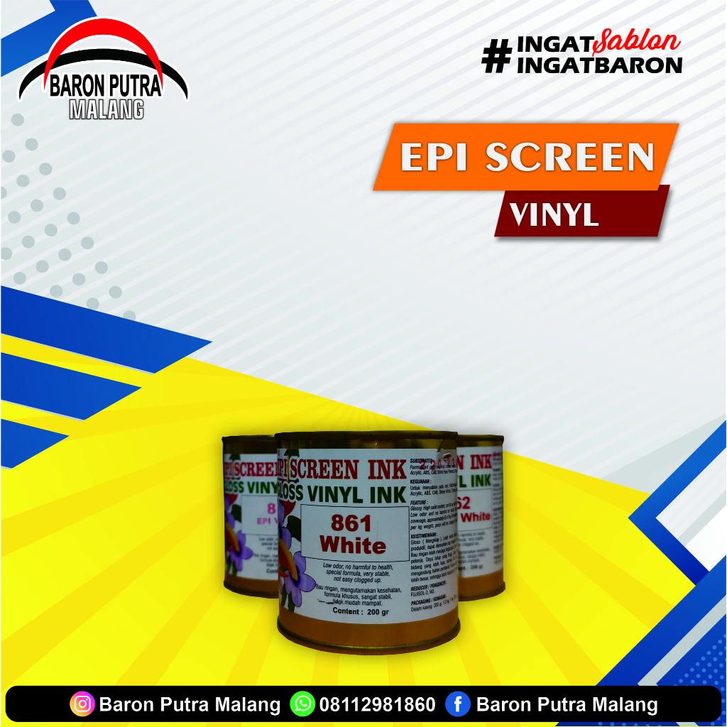

TINTA EPI SCREEN GLOSSY VINYL INK