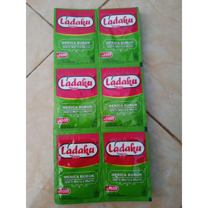 

ladaku merica bubuk kemasan sachet isi 12 pcs