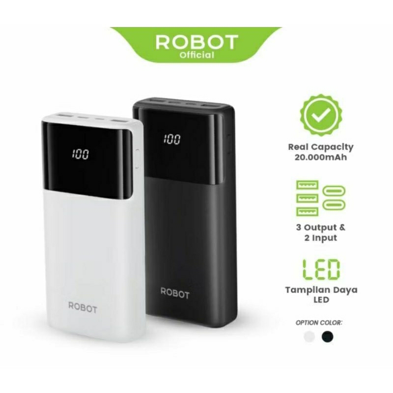 POWER BANK ROBOT RT-22S 20000MAH