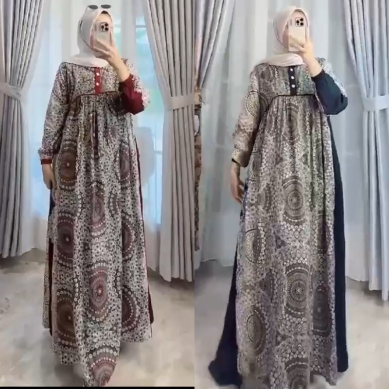 GAMIS SULTAN ZARA PREMIUM / DRESS BATIK WANITA PREMIUM