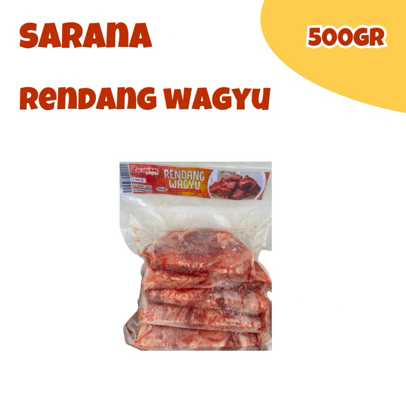 

(KHUSUS INSTAN) Sarana Rendang Wagyu 500gr