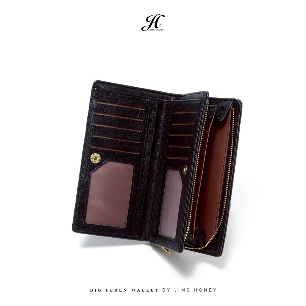 JIMS HONEY FOREVER BIG FEREN WALLET Dompet Lipat Panjang Wanita Cewek Fashion Jimshoney Casual Terbaru