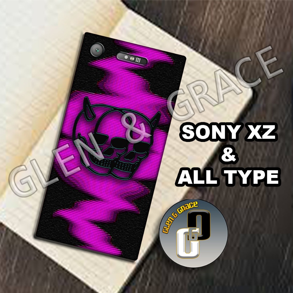 G9 - Case SONY XPERIA XZ / XZ1 / XZ2 / XZ3 - Bahan karet lentur - Motif CYBERPUNK - Softcase SONY XP