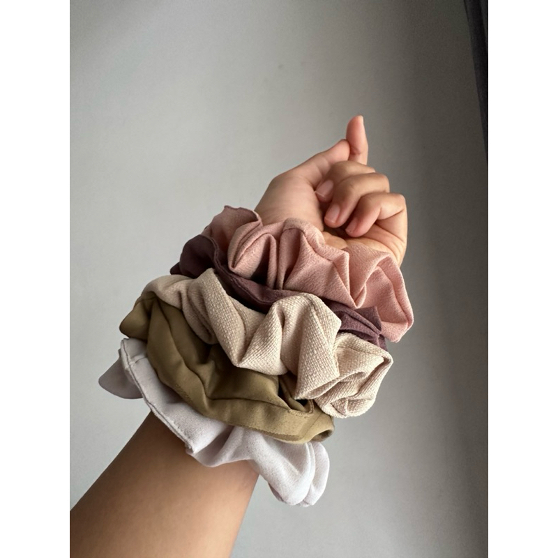 Grosir Scrunchie ikat ramput nyaman | ikat rambut | souvenir